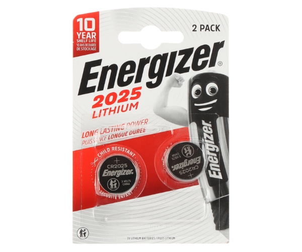 Set 2x baterie 3V litiu-ion CR2025 Energizer